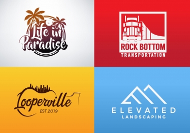 I will create a professional minimalist logo design