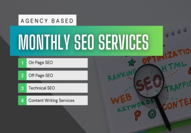 Monthly SEO Service and Web Content Creation