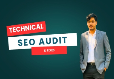 Manual SEO audit and fix all SEO issues