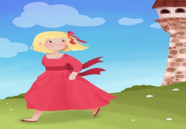 I will make cute or educational children book illustration with my style