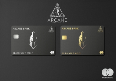 I will design awesome credit cards and membership cards