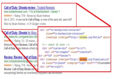 I will do schema markup,  rich snippet,  structured data,  review schema website