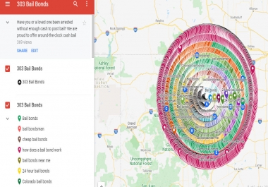 I will create 17000 google maps citations for ranking gmb and local business SEO