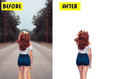 I will remove background from images.