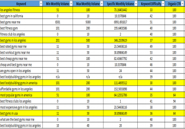 I will research profitable SEO keywords and perfect competitor analysis