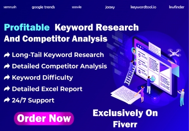 do Profitable Keyword Research and Competitor Analysis website