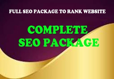 Skyrocket Your Full SEO Package Rankings Website with Proven DA/DR