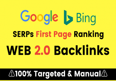 25+ High DA Web 2.0 Blog Backlinks