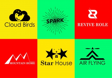 I will do minimalist creative typography logo design
