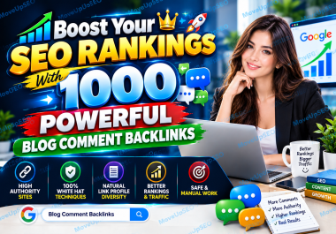 Boost Your SEO Rankings With 1000 Powerful Blog Comment Backlinks