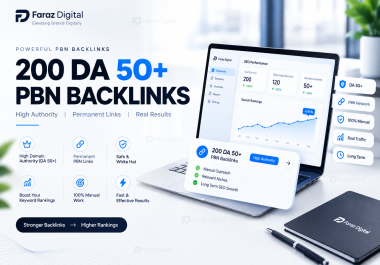 Get Higher Rankings With 200 Top Quality DA 50+ PBN Backlinks