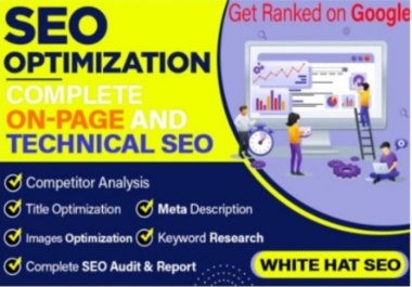 I Can Optimize Your Website For Ranked at Google First Page