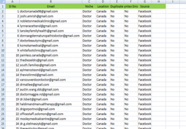 I will do excel data insertion,  Gmail mails collection and listings