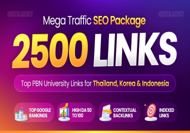 2500 High Authority SEO Package-PBN Uni, Links Guest Post & Contextual Traffic Backlinks