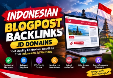 50 High Authority. id Indo PBN Homepage Dofollow Contextual DA DR50+ Backlinks