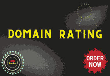 Increase DR 40 plus ahrefs domain rating for seo ranking