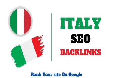 I will do 20 complete google ranking high da TF Italy backlinks Italian seo Link building