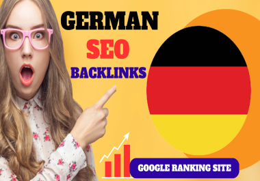 I will do 25 High authority Germany dofollow backlinks German de Deutsche Link building