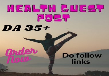 I will write and publish high da guest post with dofollow backlink