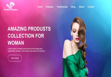 I will design or Redesign duda and shopify website