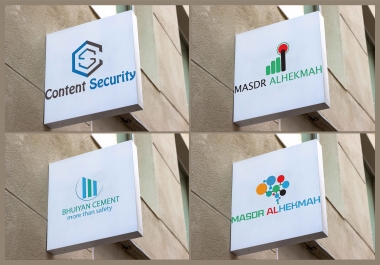 I will do minimal,  corporate outstanding logo design