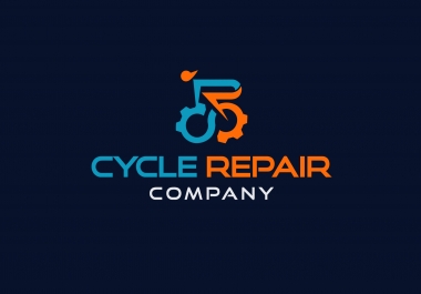 I will create modern business flat minimalist logo for your brand