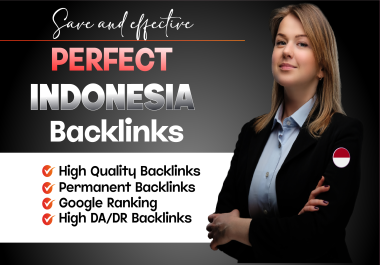 I Will Build Premium Indonesia Backlinks for Your Website SEO