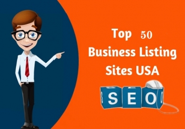 Add 50 High Quality Directory Submisson USA With High DA FA TF