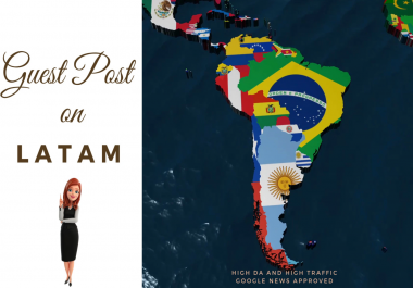 I will do guest posting on latam sites