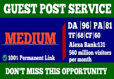 Indexable Guest post on Medium. com DA96 PA 81
