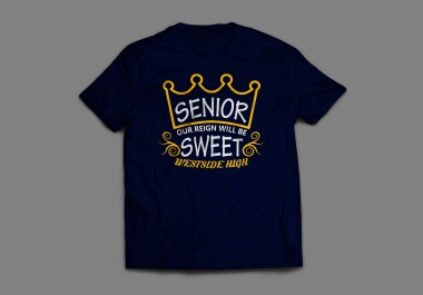 I am expert in making creative typography t-shirt design