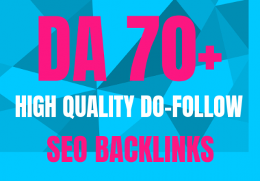 create 20 da70 high quality white hat seo dofollow backlinks