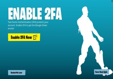 How to Enable Epic Games and Fortnite 2FA Two-Factor Authentication - Epic Games Support