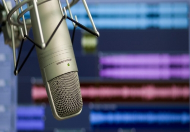 I will help you to turn your script to voice over in any language you want either male or female