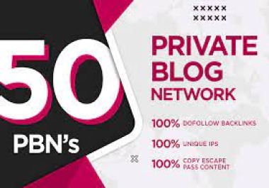 I will make 50 PBN landing page DA50+ SIDEBAR/FOOTER DOFOLLOW Backlinks high websait spam score zero
