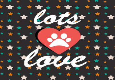 WITH LOTS OF LOVE is best design for my customers. Can be used in households