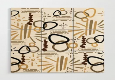 I will create beautiful African and seamless repeat patterns