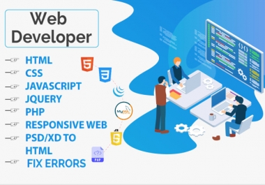I will design and develop responsive website
