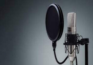 I will record a unique 100 word voice over for your project.