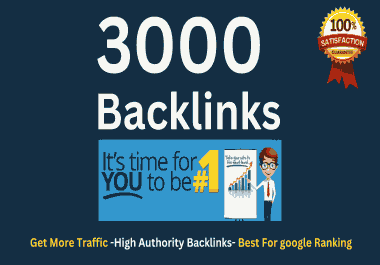 3000+ Dofollow Web 2.0 Backlinks,  Your keywords & Website google Rank