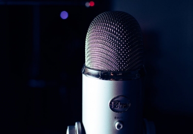 I Will Do High Quality Voiceovers