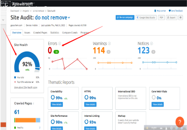 audit WordPress website and fix errors to boost your ranking