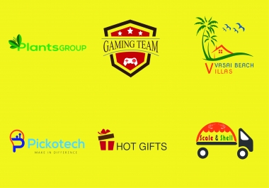I will design unique logo and any type logo