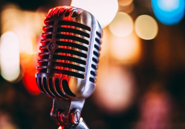 English Speaker from Morocco,  And i love to do voice over