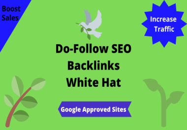 I will create authority backlinks on high da google approve sites