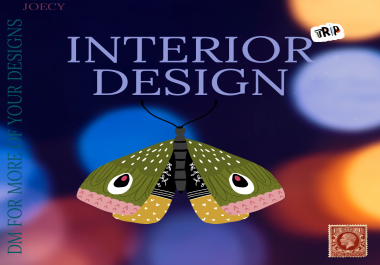 Interior design with good and quality backgrounds. For flyers,  logos and many more dm
