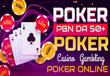 300 SIDEBAR/BLOGROLL PBNs Casino GAMBLING Slots Backlink - Betting UFABET JUDI DA 50+ PBNS Backlinks