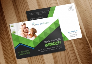 I will design amazing postcard design in 8 hour