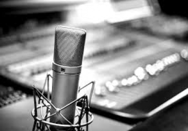 I can do professional voice overs