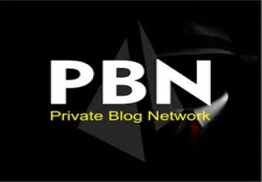 100 Hands-FREE PBN Service - TF15+,  DA15+ & One Year FREE Hosting